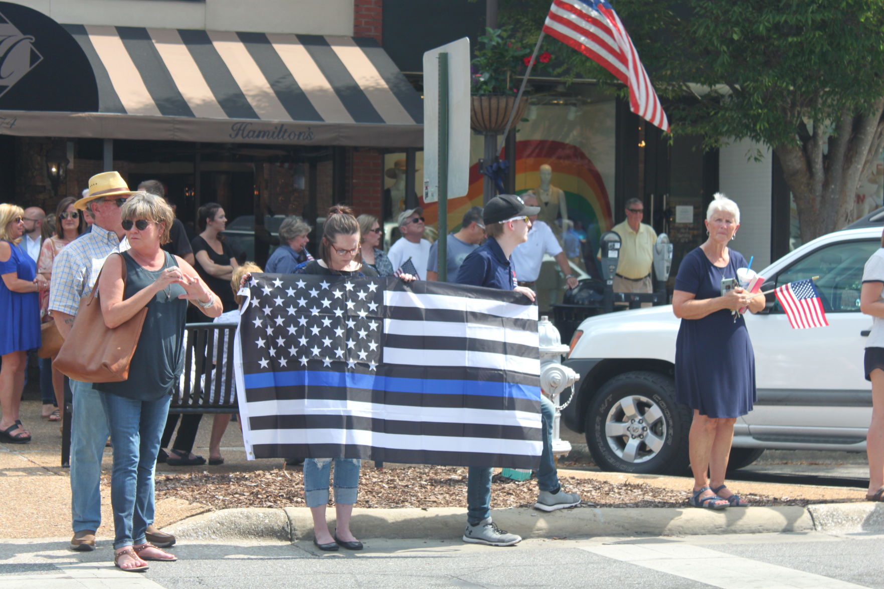 Funeral service for officer William Buechner